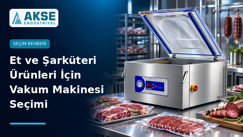 Et ve Şarküteri Ürünleri İçin Vakum Makinesi Seçimi