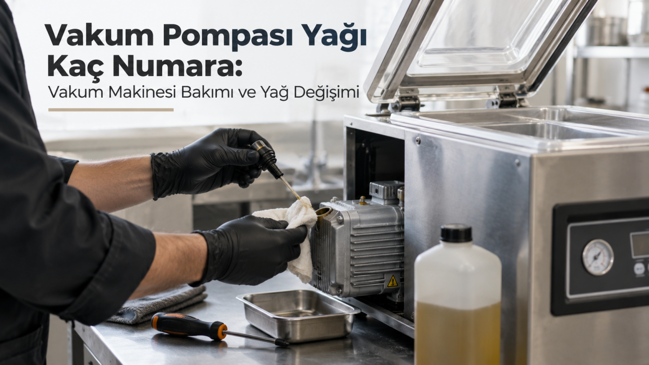 Vakum Pompası Yağı Kaç Numara: Vakum Makinesi Bakımı ve Yağ Değişimi