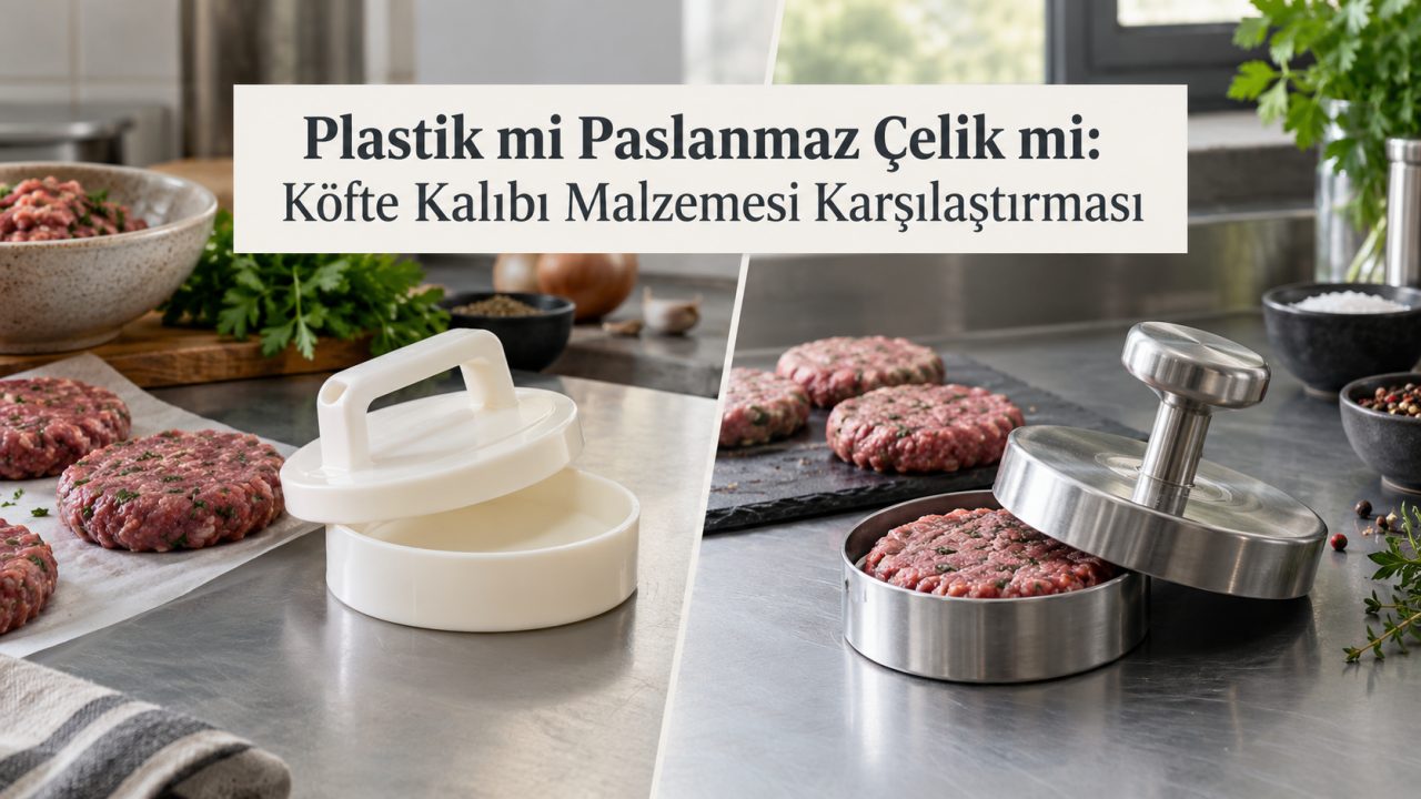 Plastik mi Paslanmaz Çelik mi: Köfte Kalıbı Malzemesi Karşılaştırması