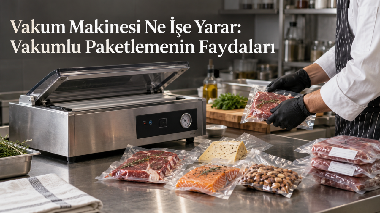 Vakum Makinesi Ne İşe Yarar: Vakumlu Paketlemenin Faydaları