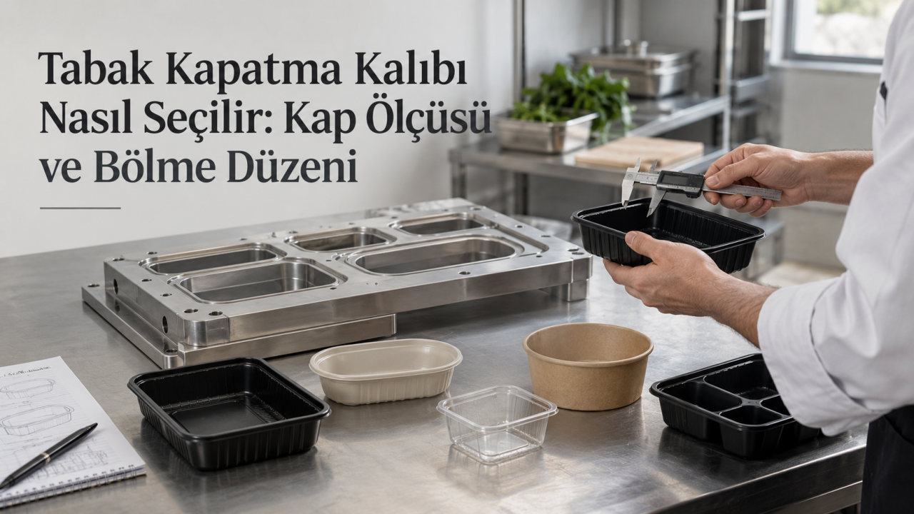 Tabak Kapatma Kalıbı Nasıl Seçilir: Kap Ölçüsü ve Bölme Düzeni