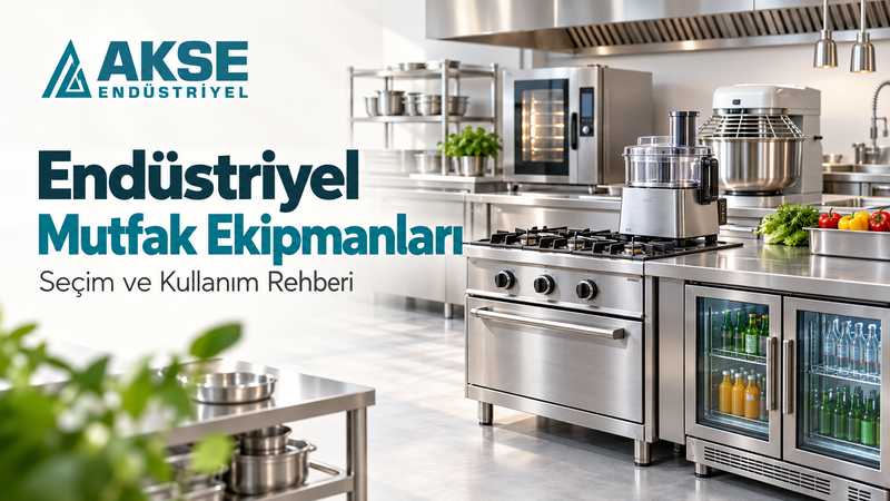 Endüstriyel Mutfak Ekipmanları Seçim ve Kullanım Rehberi