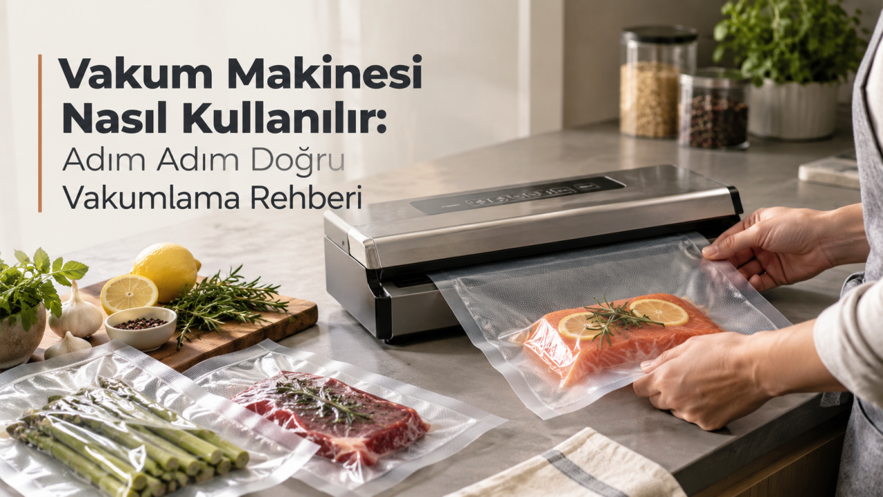 Vakum Makinesi Nasıl Kullanılır: Adım Adım Doğru Vakumlama Rehberi
