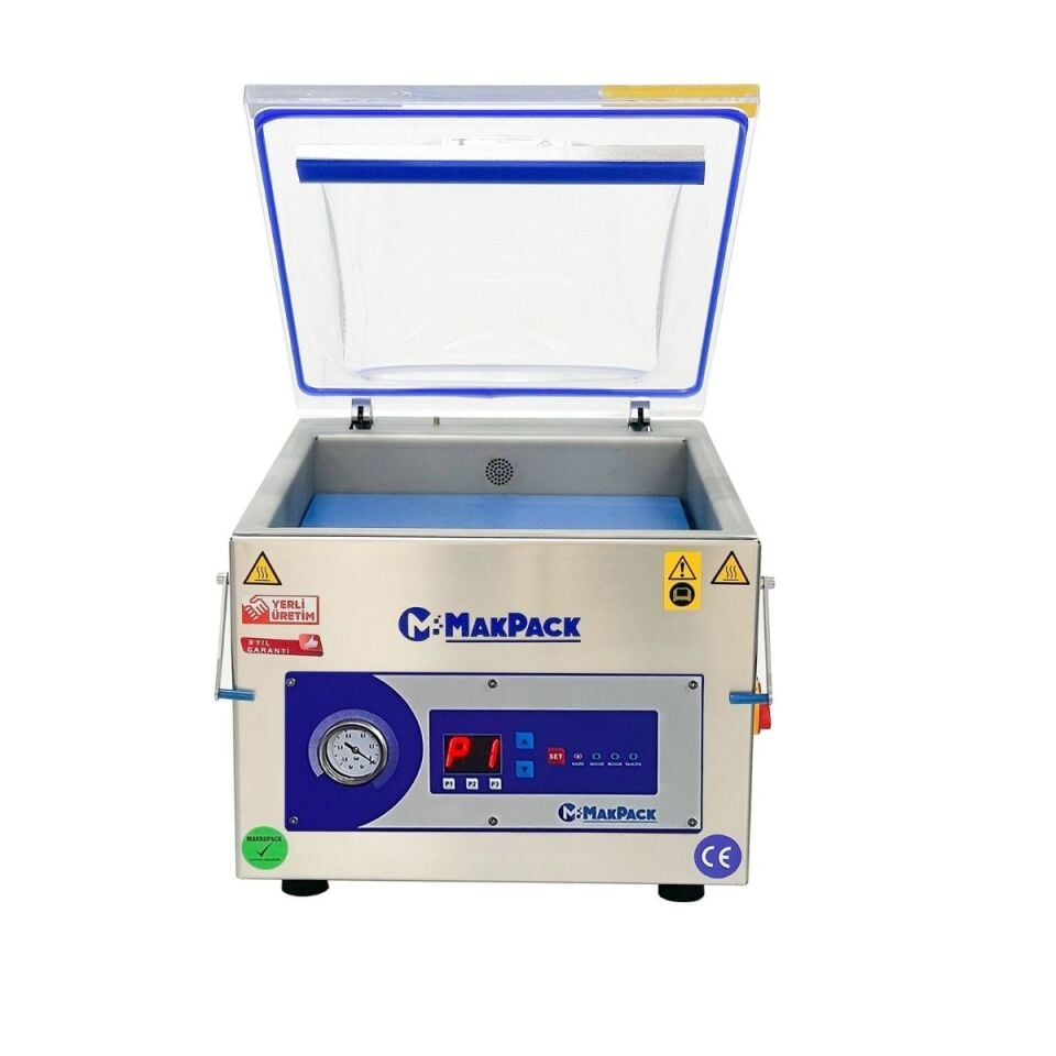 Makpack MP-350 Tek Çene Set üstü Vakum Makinesi 35 Cm