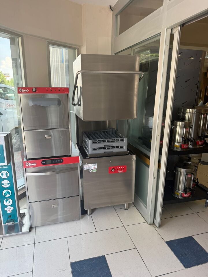 Osimo Giyotin Tip Bulaşık Yıkama Makinesi 1000 Tabak Kapasiteli