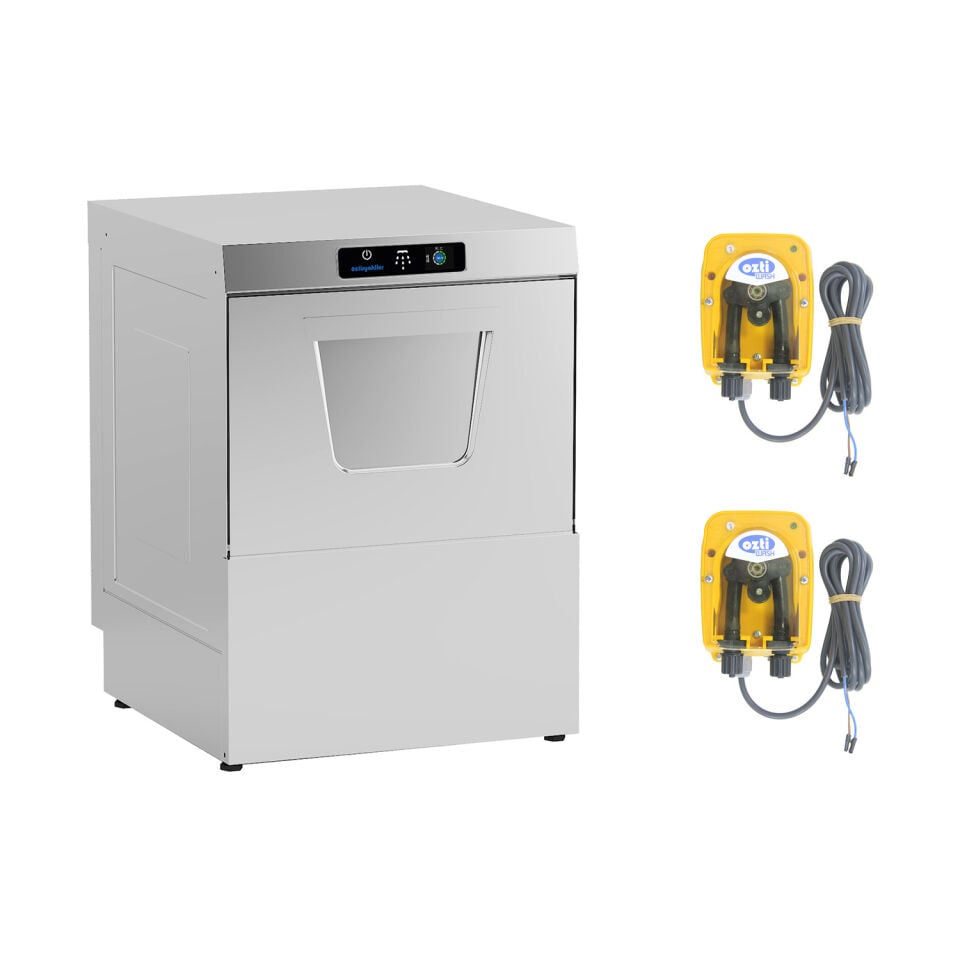 Öztiryakiler OBY 500 Touch Sepetli Full Pompalı Dijital Bulaşık Makinesi 50x50 cm