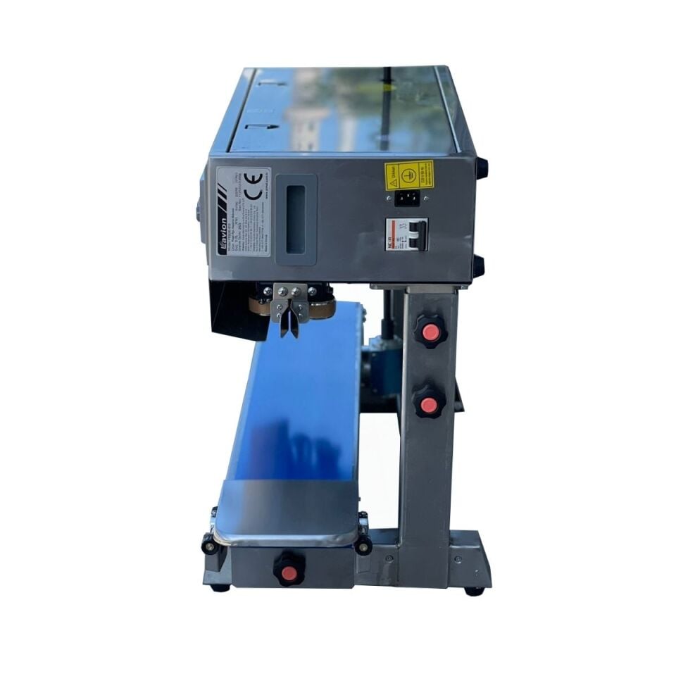 Lavion FRBM 810II Dikey Konveyörlü Tarih Kodlamalı Otomatik Poşet Ağzı Kapatma Makinesi