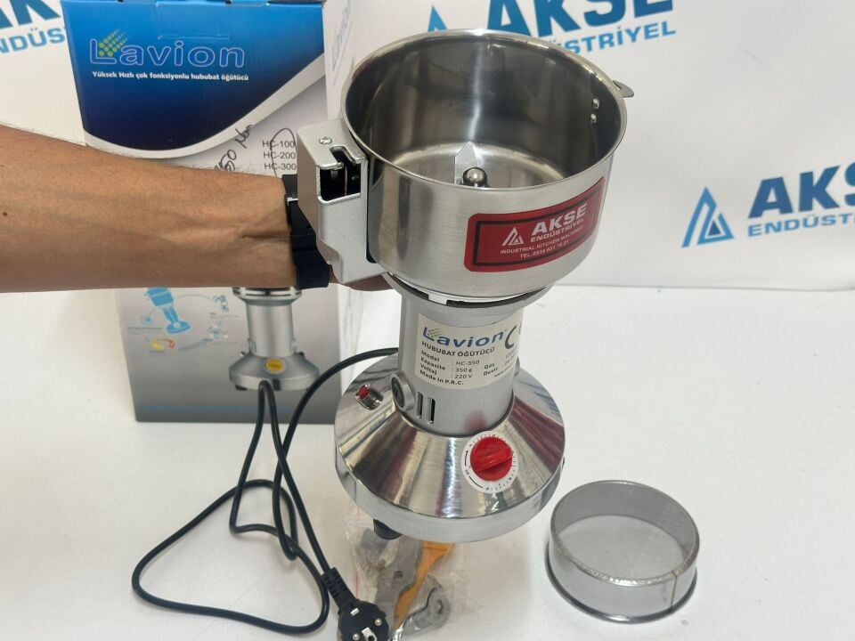 Lavion HC350 Gram Elektrikli Baharat ve Hububat Öğütme Makinesi