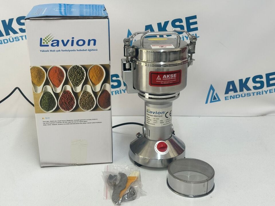 Lavion HC350 Gram Elektrikli Baharat ve Hububat Öğütme Makinesi