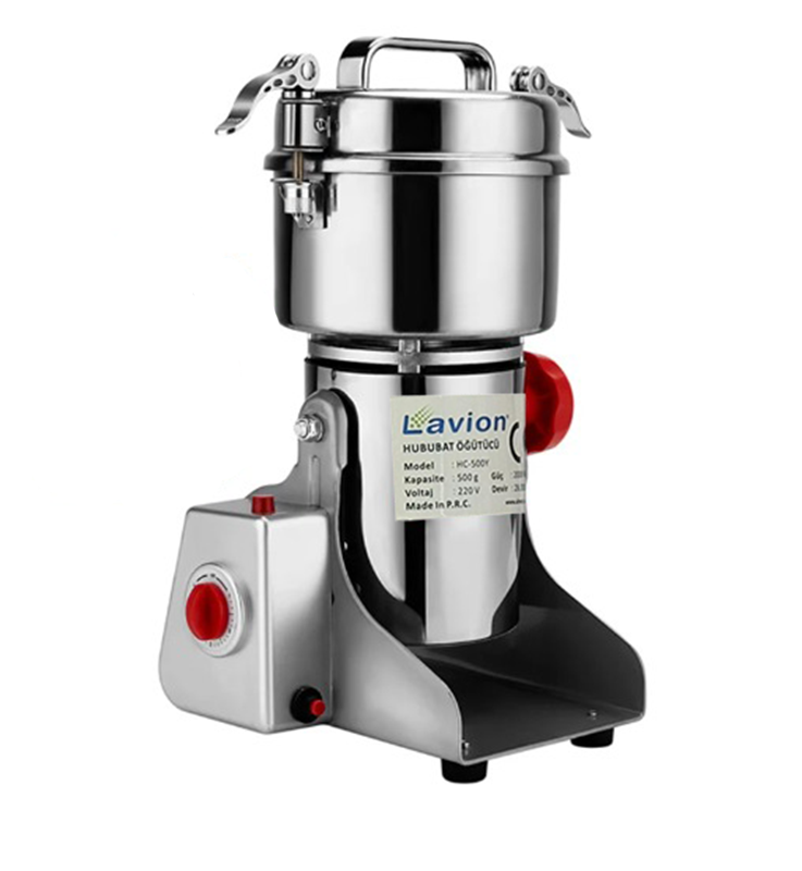 Lavion HC500 Gram Elektrikli Baharat ve Hububat Öğütme Makinesi Salıncaklı