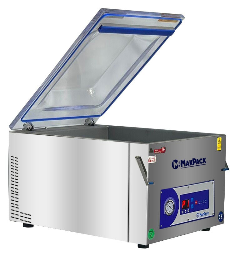 MakPack Mp-450 Tek Çene Derin Set Üstü Vakum Makinesi