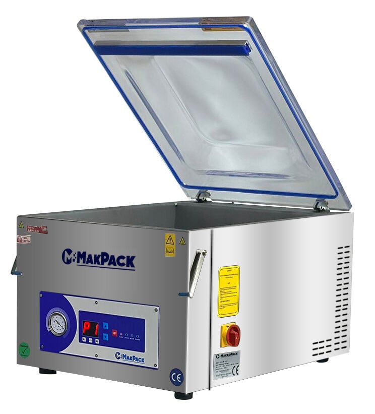 MakPack Mp-450 Tek Çene Derin Set Üstü Vakum Makinesi