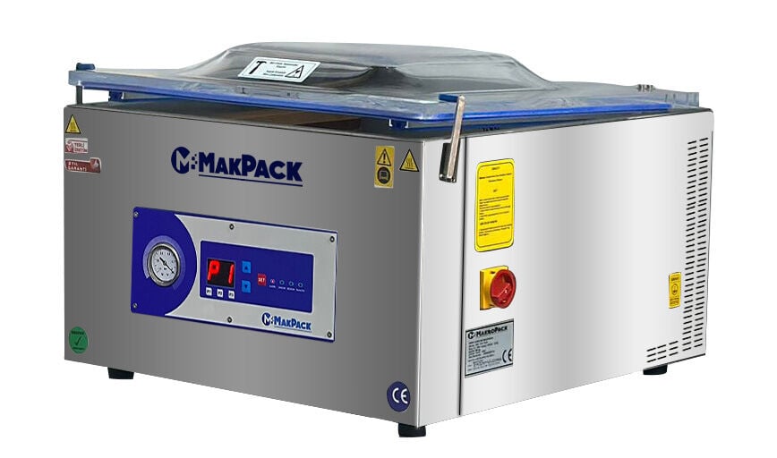 MakPack Mp-510-T2/S Setüstü Çift Çene Vakum Makinesi 51 cm