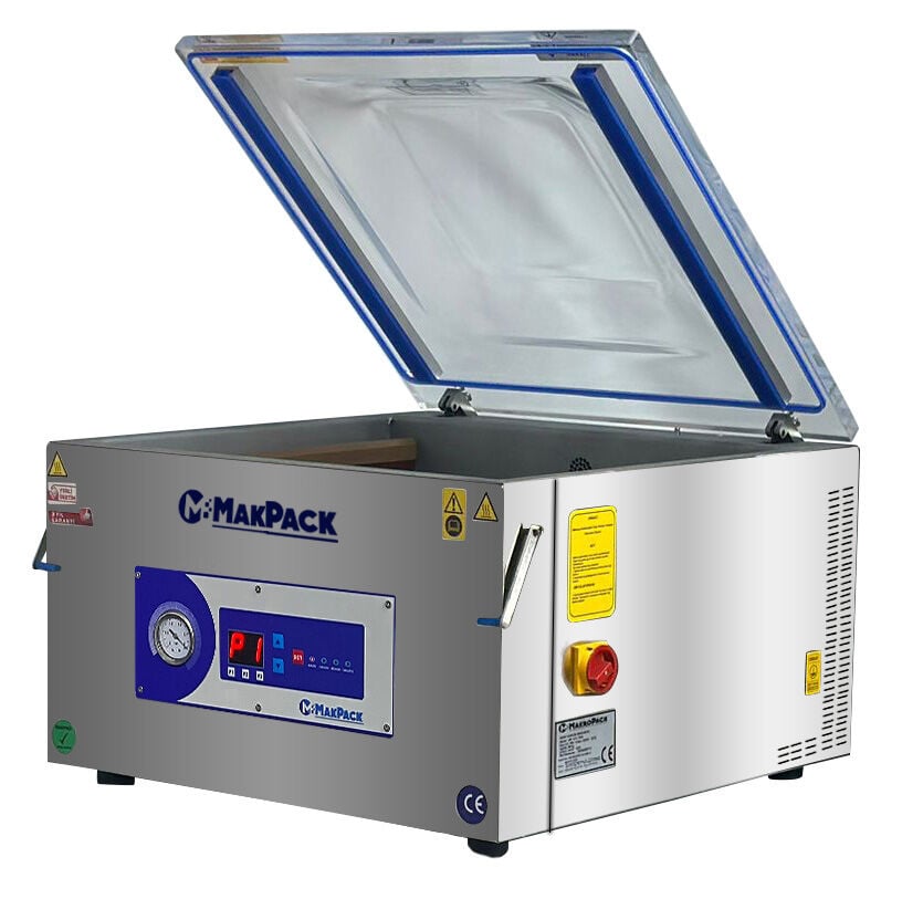 MakPack Mp-510-T2/S Setüstü Çift Çene Vakum Makinesi 51 cm