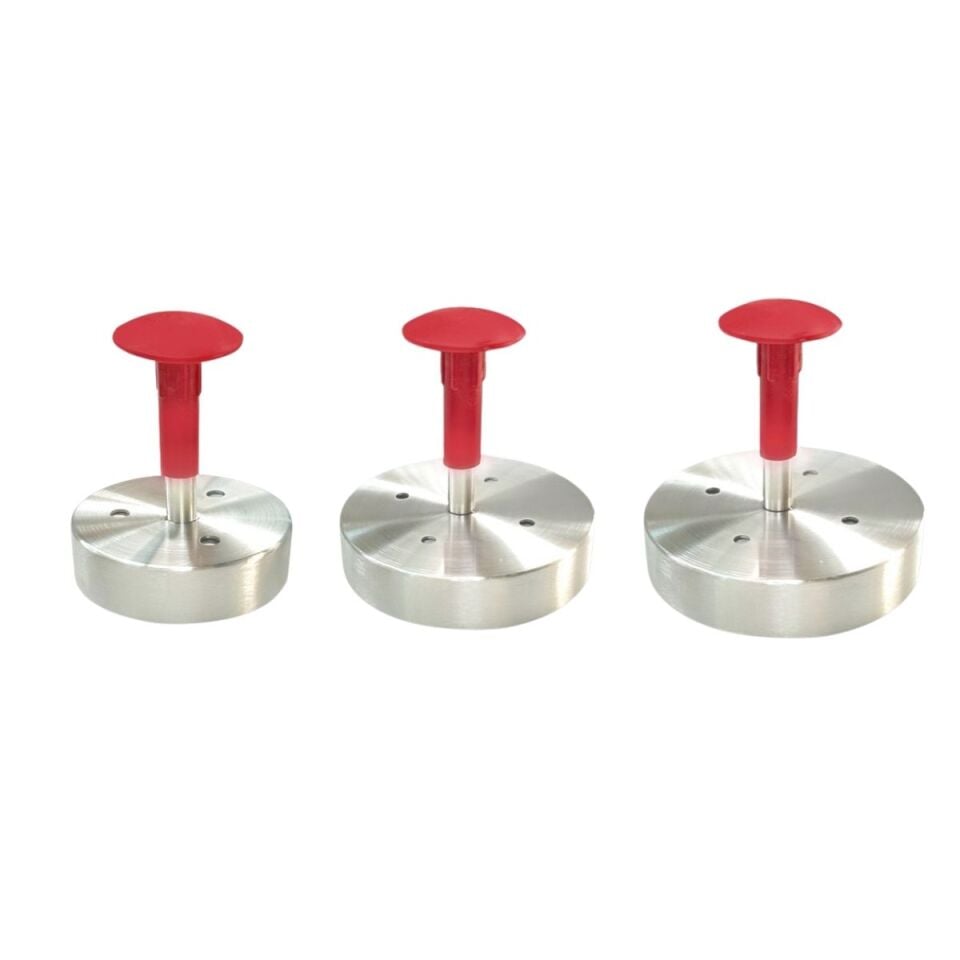 Akse Hamburger Şekillendirme Seti 10 - 12 - 14 Cm