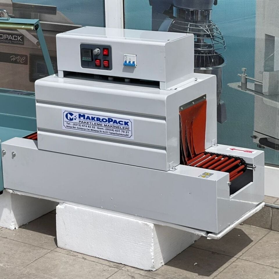 Makpack Shrink Isı Tüneli Makinesi