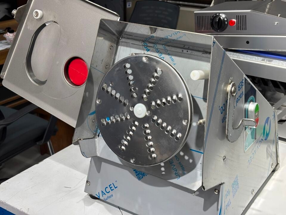 Mateka 5 Bıçaklı Sebze Doğrama Makinesi Set Üstü 220 V 300Kg/h