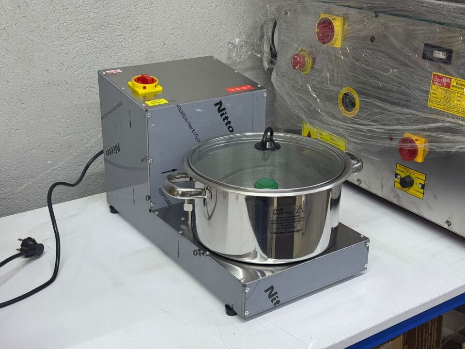 Akse Profesyonel 7 Litre 2 Bıçaklı Soğan Sebze Doğrama Makinesi