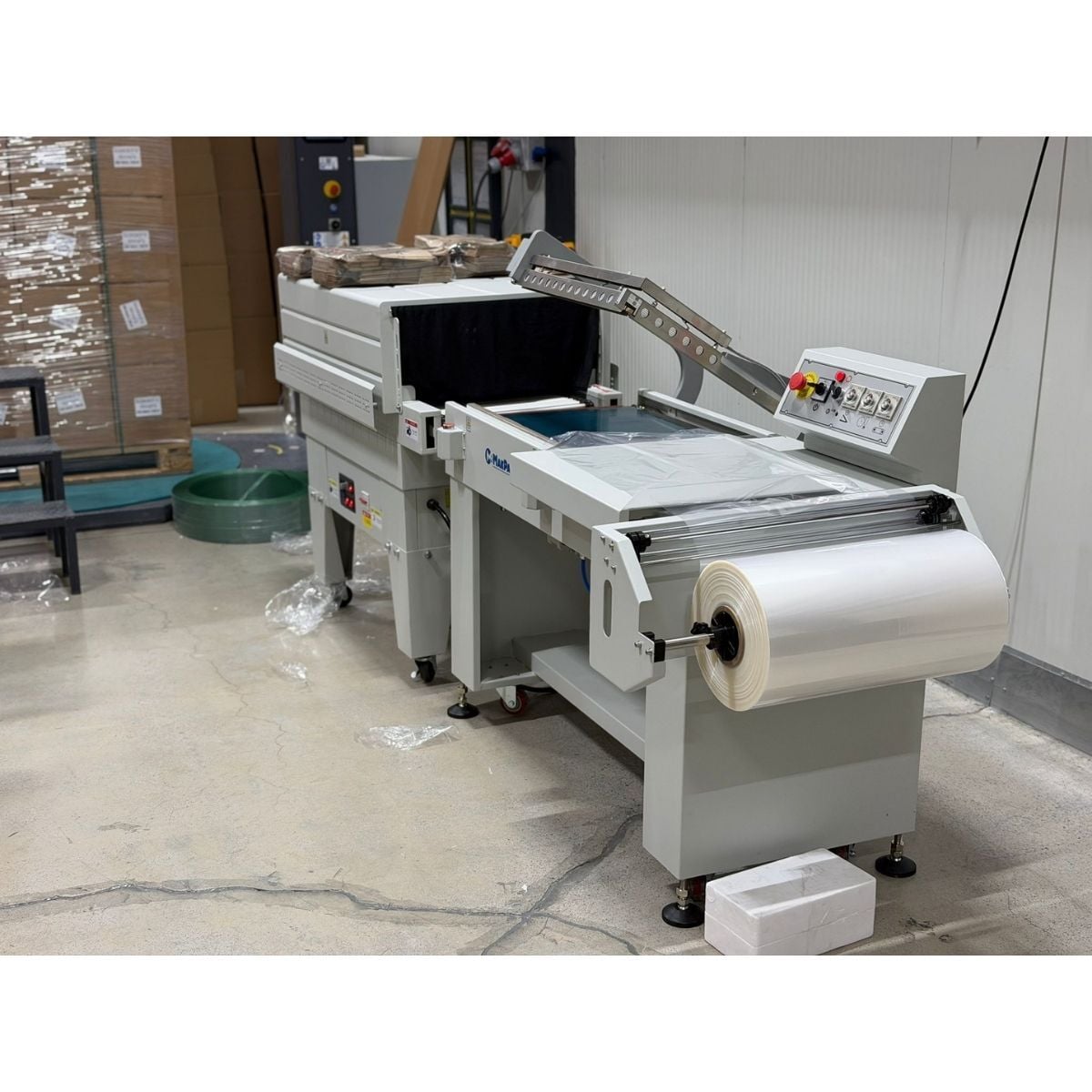 Yarı Otomatik Tünelli Shrink Paketleme Makinası