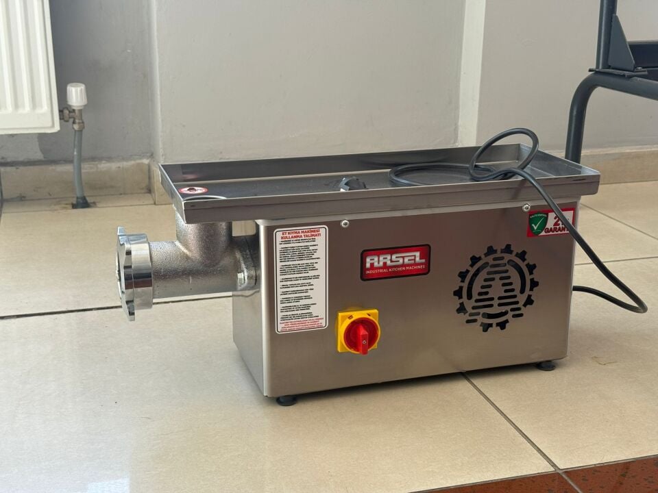 Arsel 12 No Kıyma Makinesi İleri Geri Sarma 0,37 Kw 220 V