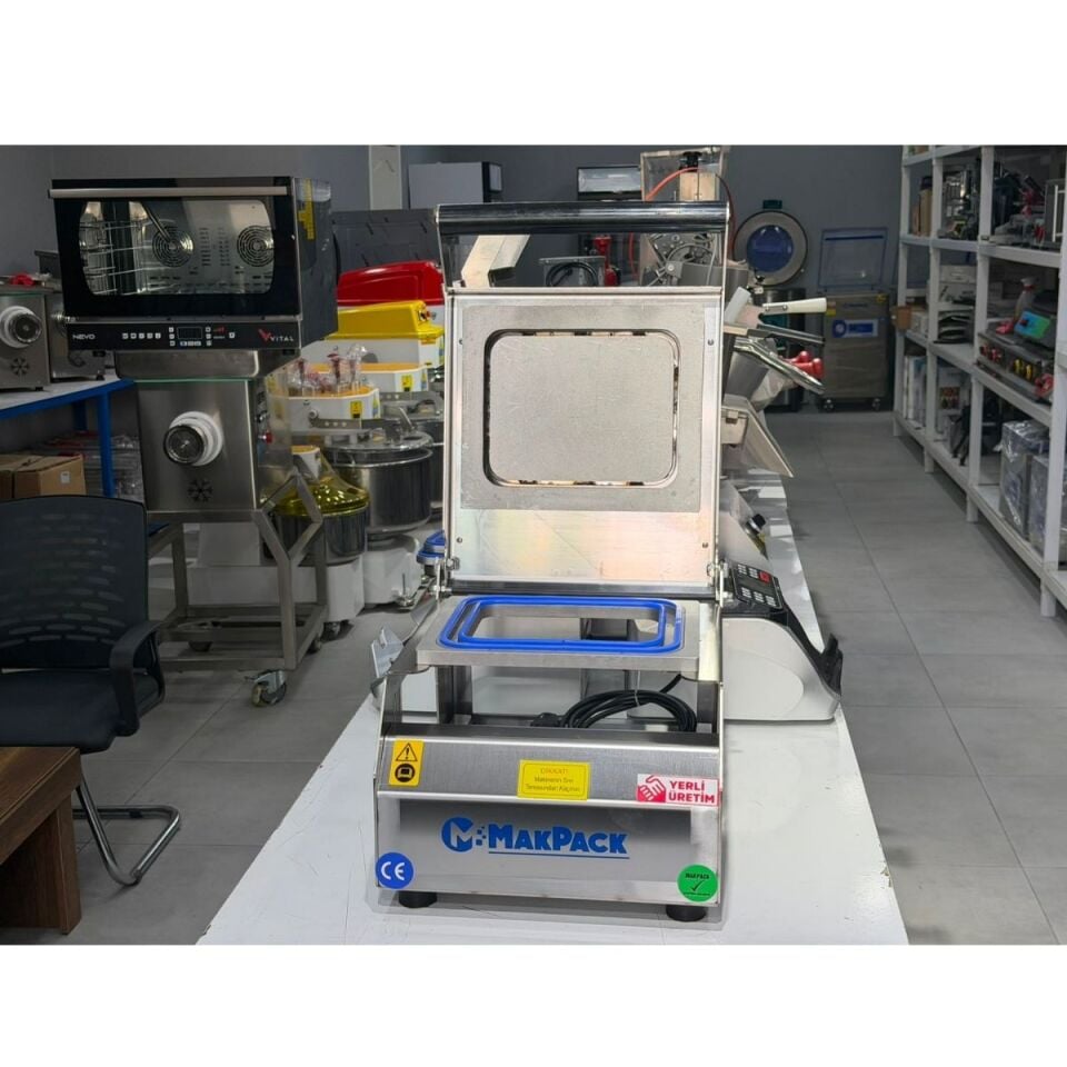 MakPack 1 Bölmeli Paslanmaz Manuel Tabak Kapatma Makinesi