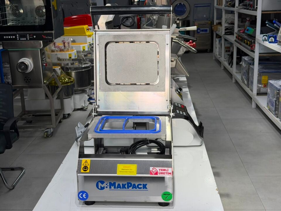 MakPack 2 Bölmeli Paslanmaz Manuel Tabak Kapatma Makinesi