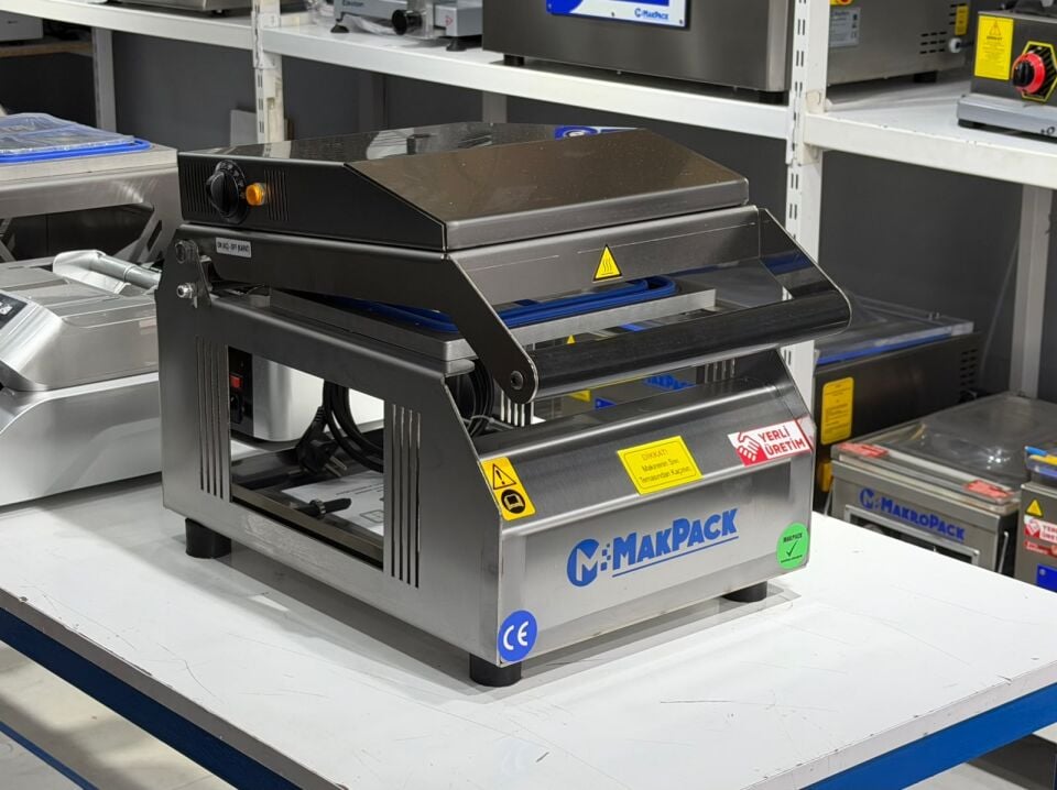 MakPack 2 Bölmeli Paslanmaz Manuel Tabak Kapatma Makinesi