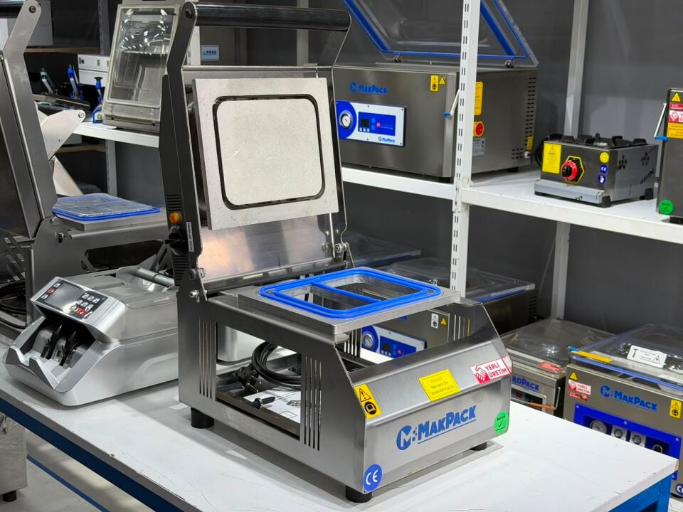 MakPack 2 Bölmeli Paslanmaz Manuel Tabak Kapatma Makinesi