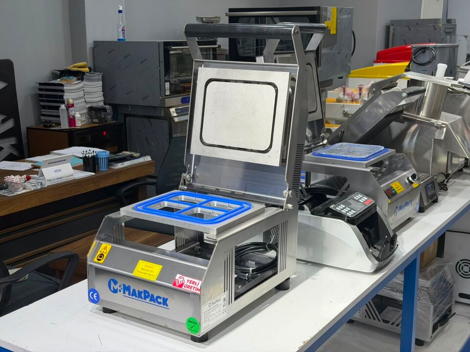 MakPack 4 Bölmeli Paslanmaz Manuel Tabak Kapatma Makinesi
