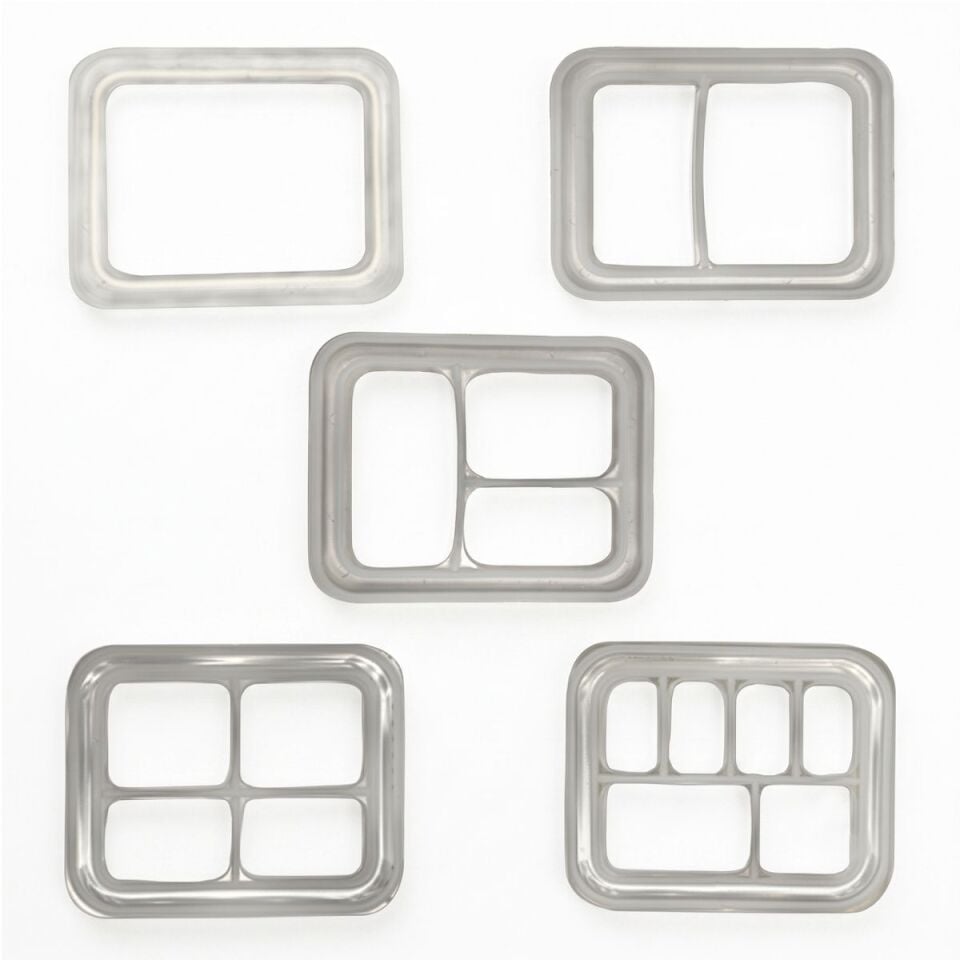 Makpack Tabak Kapatma Kalıbı 1-2-3-4-6 Bölmeli 227x178 Mm (1 Adet)