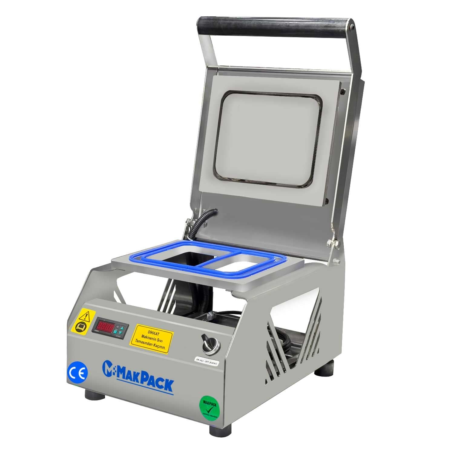 MakPack Mp-350-P 2 Bölmeli Tabak Kapatma Makinesi Dijital