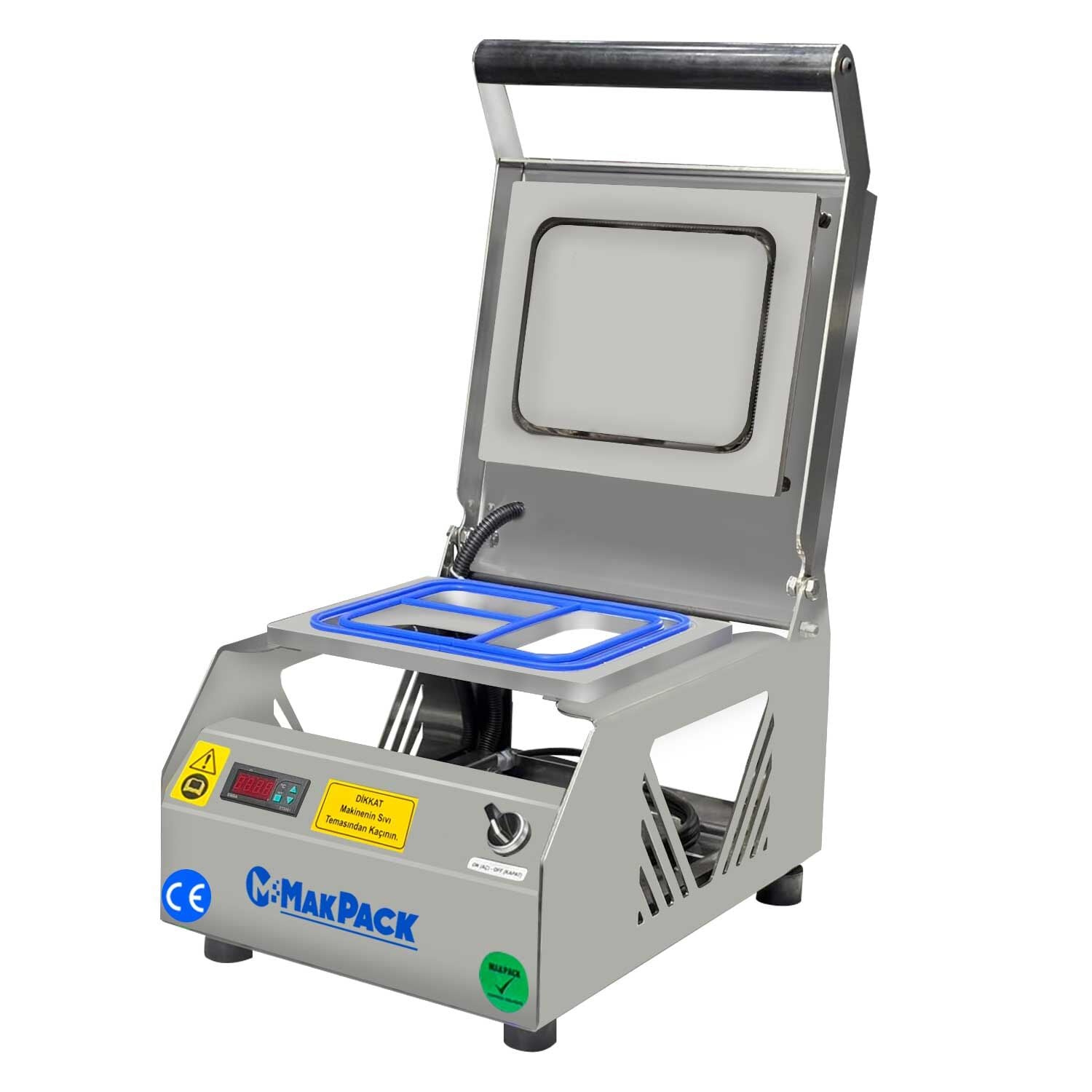 MakPack Mp-350-P 3 Bölmeli Tabak Kapatma Makinesi Dijital