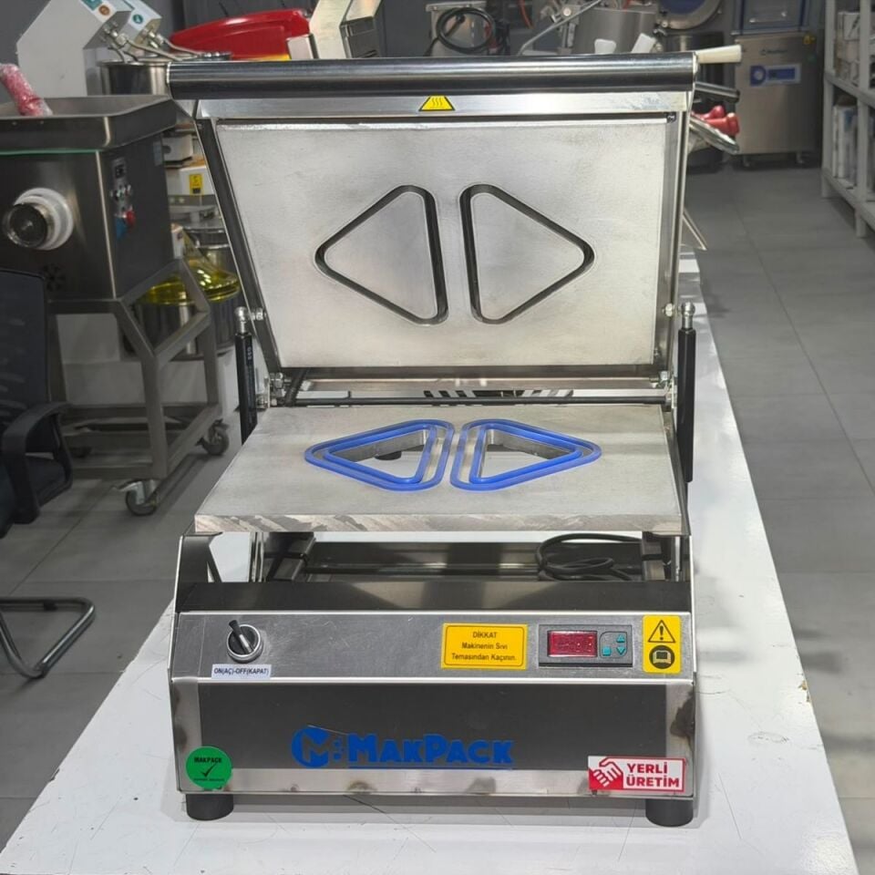 MakPack Mp-420 2 li Üçgen Sandviç Paketleme Makinesi