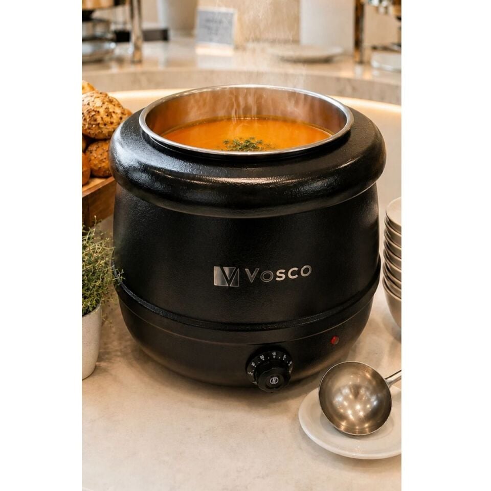 Vosco V-QQ10B Çorba Kazanı 10 Lt