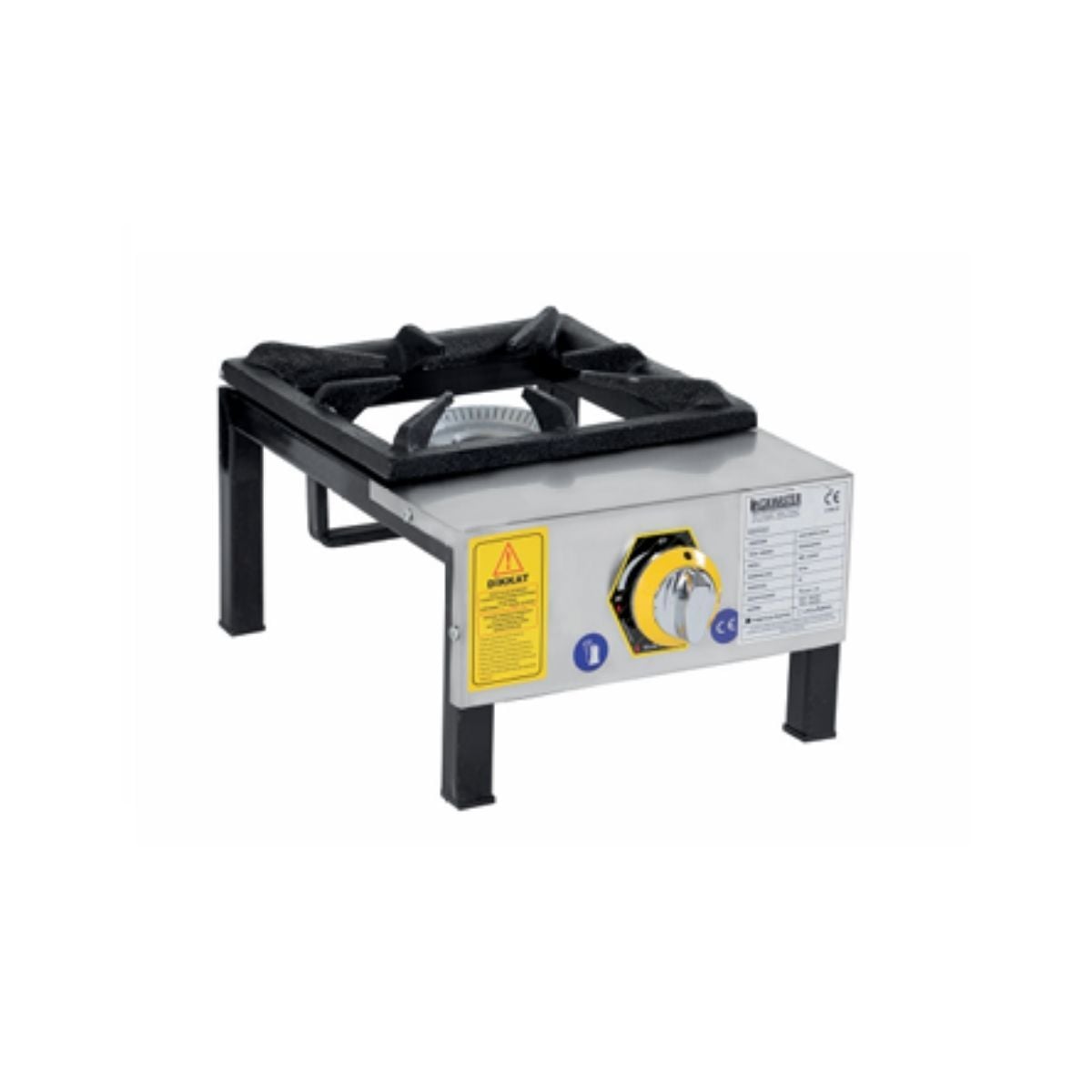 İnoxmaster Tekli Lokanta Ocağı Set Üstü Gazlı 33x45x25 Cm