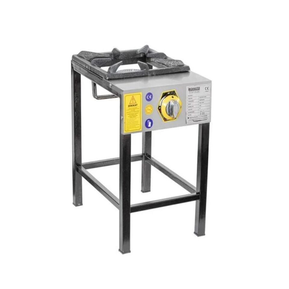 İnoxmaster Tekli Lokanta Ocağı Ayaklı Doğalgazlı 33x45x50 Cm