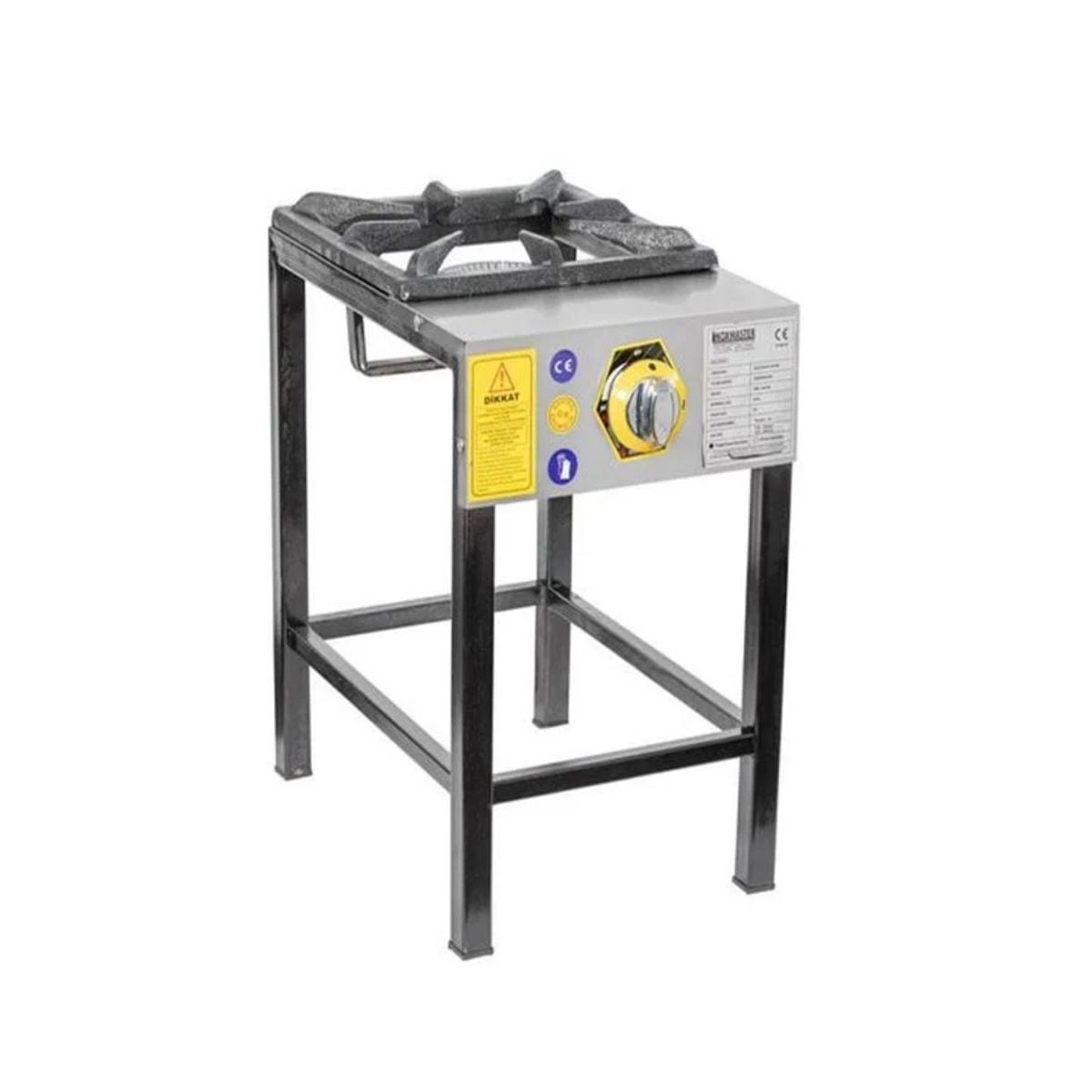 İnoxmaster Tekli Lokanta Ocağı Ayaklı Doğalgazlı 33x45x50 Cm