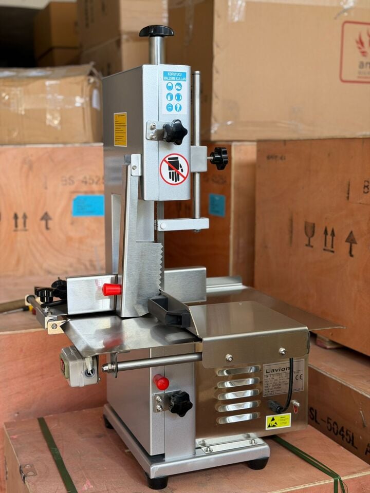 Akse Lavion Et Kemik Kesme Makinesi Kemik Testeresi Boyalı Gövde 220 V