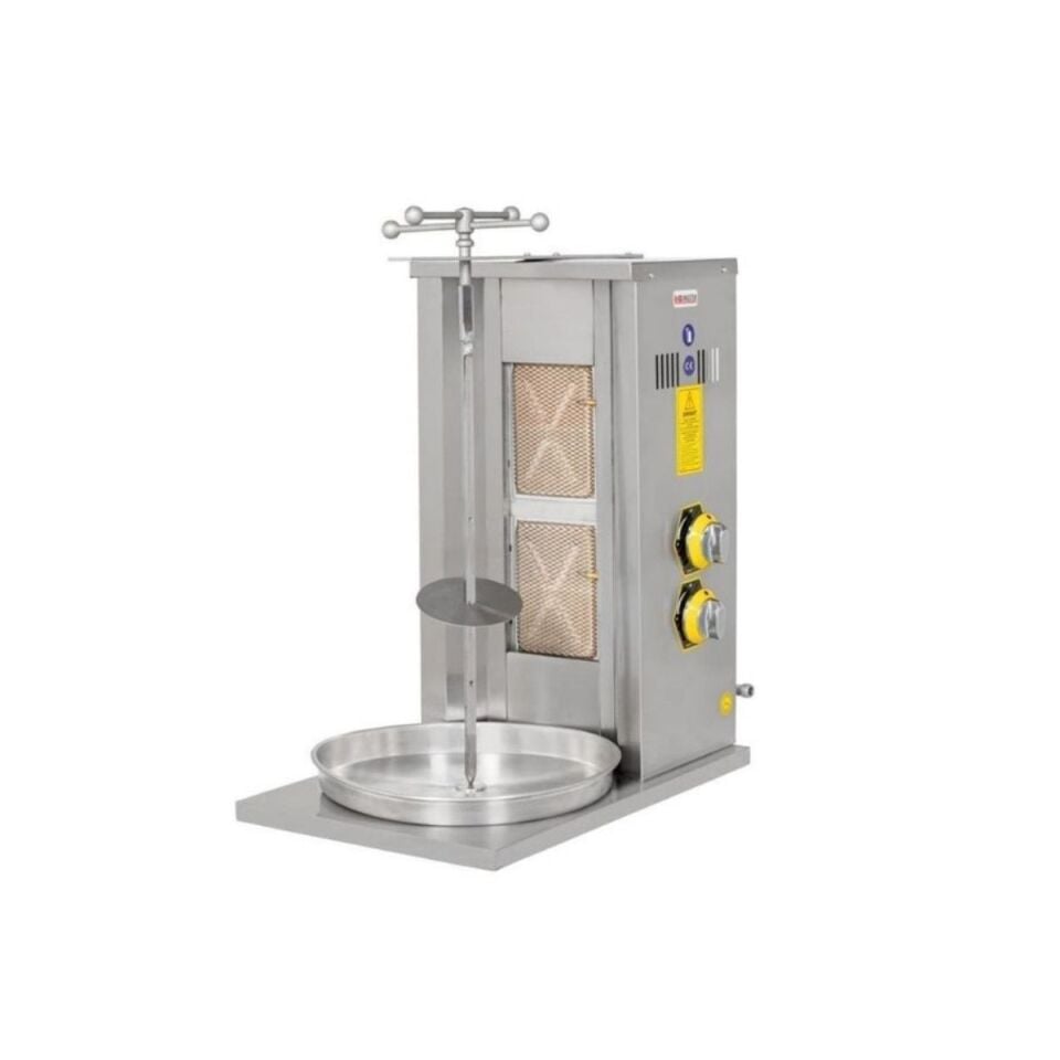 İnoxmaster 2 Radyanlı Döner Ocağı Gazlı 44x52x75 Cm