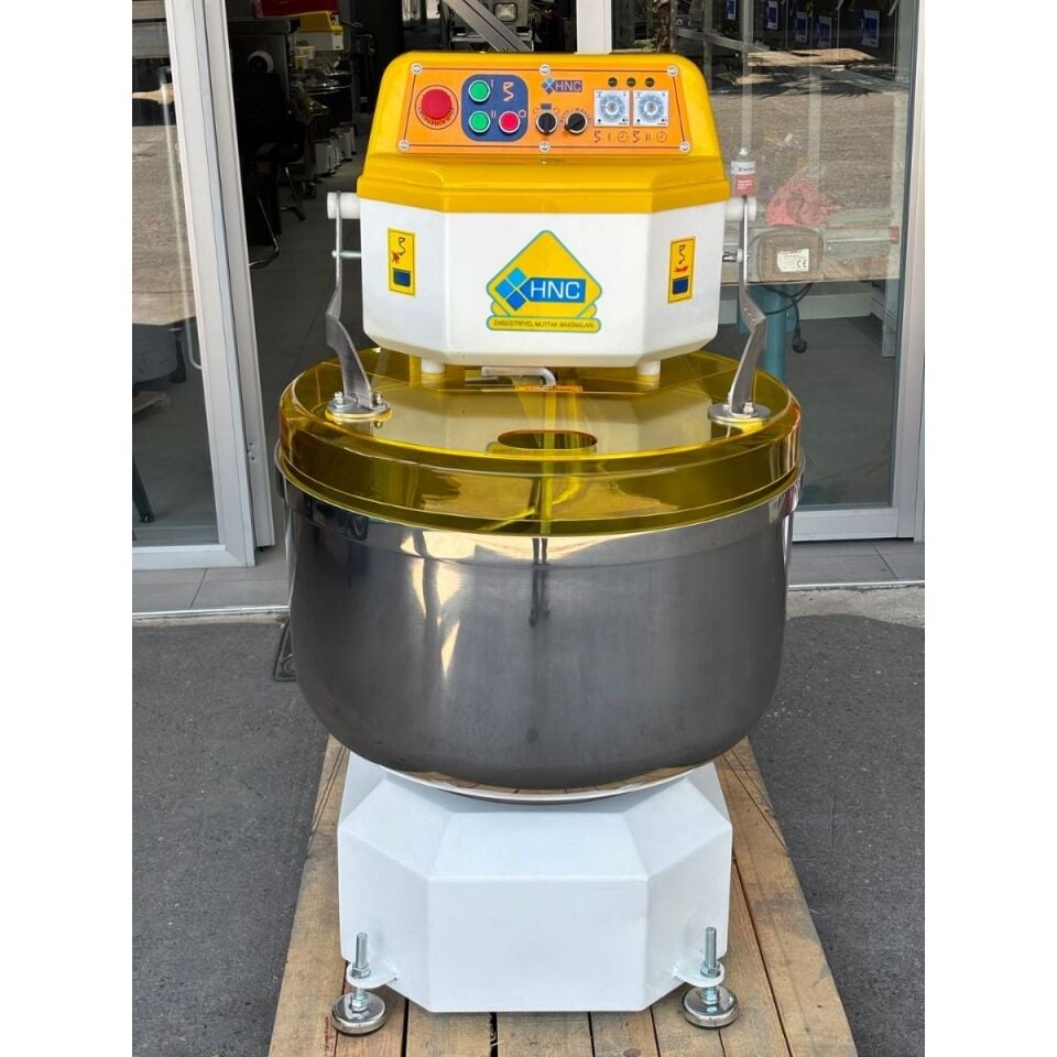 Hnc 90 Kg Spiral Hamur Yoğurma Makinesi Çift Devirli 380 V