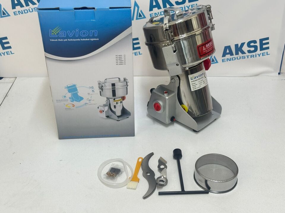 Lavion HC1000 Gram Elektrikli Baharat ve Hububat Öğütme Makinesi